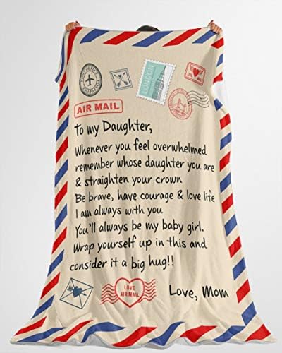 Zenladen Kids Blain, rainha cobertor, para minha filha cobertor para meninas, cobertor personalizado e cobertor de crianças personalizadas para crianças bebês, marido, neto
