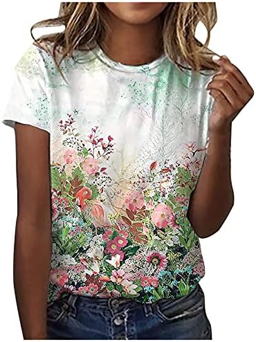 Tops fofos para mulheres meninas casuais camisetas de borboleta casual camiseta