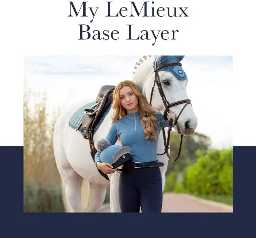 Top da camada base feminina de Lemieux - camisas térmicas atléticas - Vestuário equestre e equipamento para passeios a cavalo