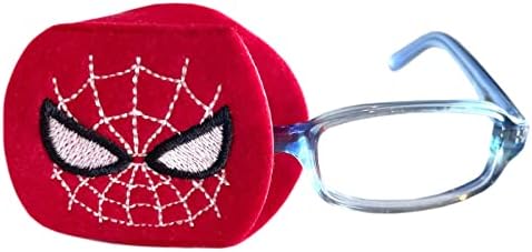 Eye Patch- Spiderman Eyeglass Eye Patch para crianças com ambliopia por patches…