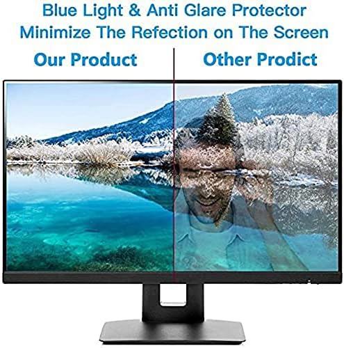 Kelunis Anti-UV TV Screen Protector, Anti Blue Light/Anti-Glare/Anti Scratch/Anticangingerprint Filme Filme alivie a fadiga