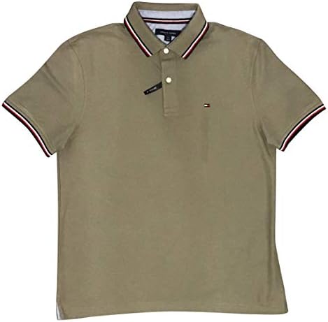 Tommy Hilfiger Men Striped Collar Polo