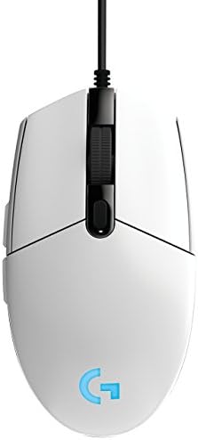 G203 Prodigy RGB Wiring Gaming Mouse - branco