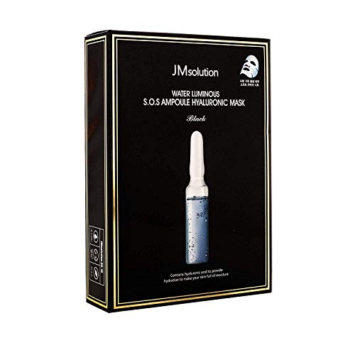 1 Box 10 PCS Solução JM Water luminous s.o.s ampoule máscara hialurônica