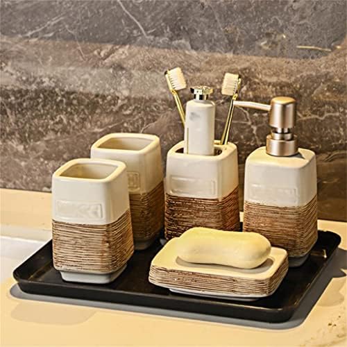 Tbiiexfl higiênico Conjunto de bandeja de bandeja Conjunto de produtos de higiene pessoal de banheiros de banheiro