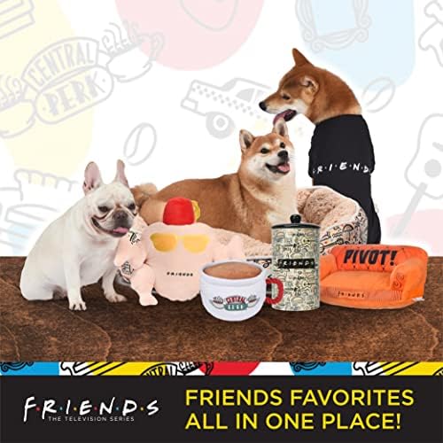 Amigos O programa de TV City Doodle Dog Arnness para cães médios, médio | Arnês de cão médio azul, sem arnês de cachorro