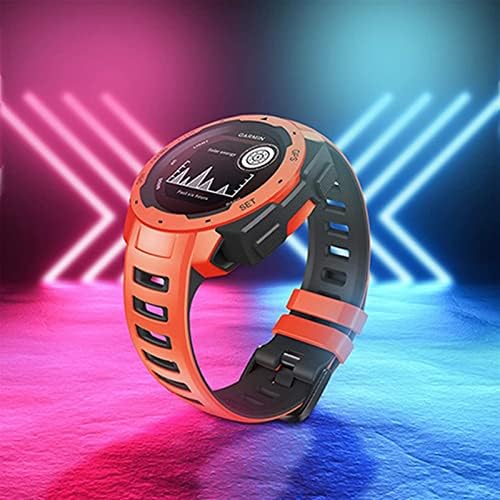 SKM Silicone Watch Band Strap for Garmin Instinct Watch Substituto Strap Strap for Instinct Tide/Esports/pulseira solar/tática