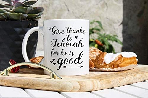 Jeová Testemunha Caneca de Café - Presentes da Testemunha de Jeová - Stuff Stuff - Jeová Testemunha | Caneca de café 11 onças