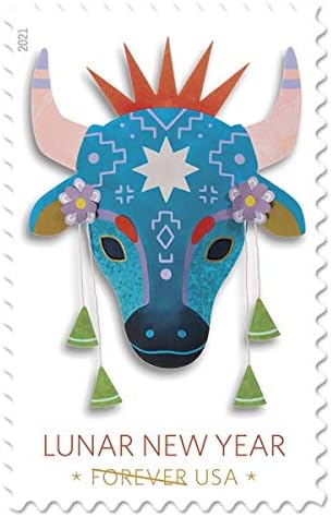 Série de Ano Novo Lunar - Ano dos Carimbos de Postagem Ox US