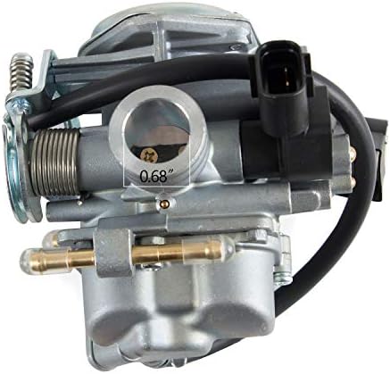 Carburador Wztepeng com filtro de combustível compatível com 2008-2019 Honda Ruckus 50 NPS50, substitua 16100-GGA-672