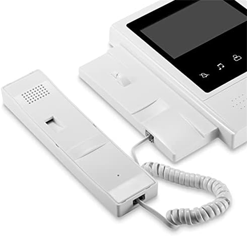 ZCMEB 4,3 polegadas de intercomunicação de vídeo Home Door Phone Video Intercom Doorbell Doorbhopphone à prova d'água