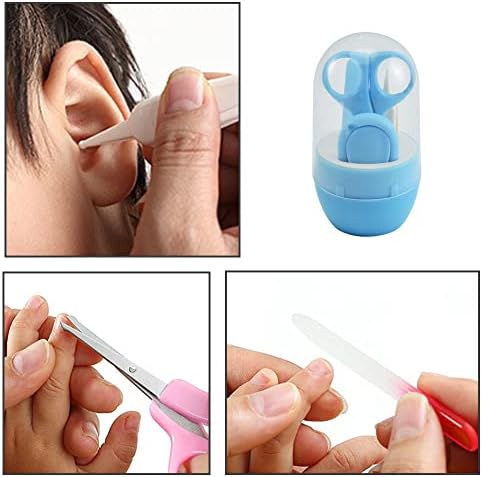 Graceadores de unhas de bebê yuanyoung, aparador de unhas de bebê seguro, kit de arquivo de unhas de bebê, cortador