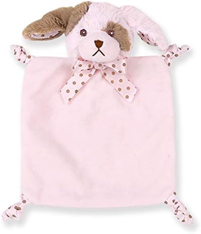 Bearington Baby Wee Wiggles, Clanta de Segurança de Pilhote de Animal de Pilhote Pink Small, 8 X 7