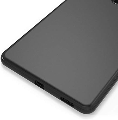 Galaxy Tab A 8.0 2018 Slim Caso, Senon Slim Design Matte TPU Rubrote de borracha de silicone macia Caso de proteção de silicone para Samsung Galaxy Tab A 8.0 SM -T387 Verizon/Sprint - Black