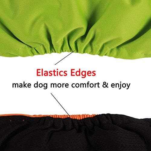 Bandas de barriga laváveis ​​VECOMFY para cães masculinos 4 pacote, premium reutilizável cães pequenos fraldas de cachorrinho à prova