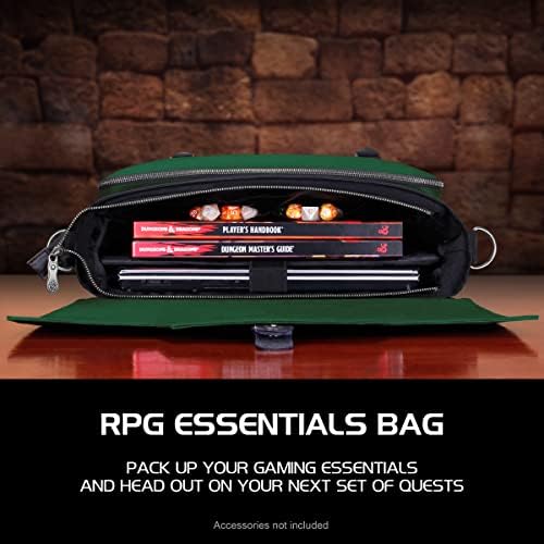 Enhance o Collector's Edition RPG Player's Essentials DND Bag - Dragon oculha a bolsa mensageira externa se encaixa em