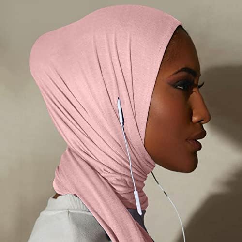 Keusn Silk Felfs for Women Muslim Headscarf Solid Color Color Longo Lenço Lengéfos Lenço de algodão para mulheres lenços de seda de