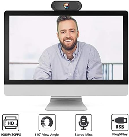 Uxzdx cujux full hd webcam USB com câmera de mini computador de micro