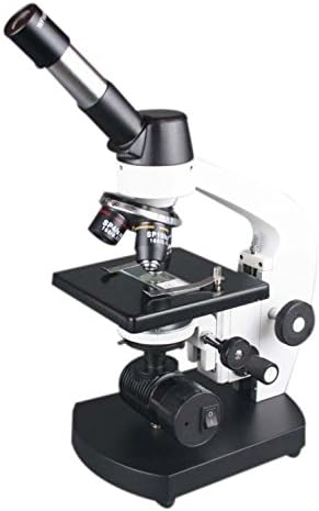 Radical 1000X Biologia Estudante Vet Lab Lab Microscópio W MOVILÍVEL ABBE Condenser - 2 mícrons Foco fino - Luz LED recarregável