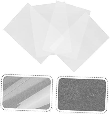 Sheets de 4pcs de Excelt Kits Diy Acessórios de jóias folhas de filme encolhido folhas de filmes semi -transparentes lençóis encolhidos