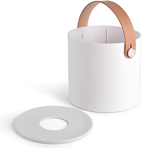 Lala dolce moderno redonda redonda do suporte de tecido de caixa de plástico cover organizador de guardana
