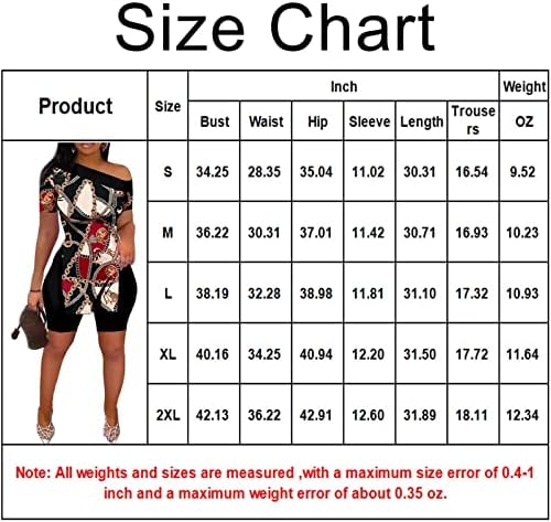 MRSYVES 2 peças roupas para mulheres de manga curta dividir e off -ombro e camisa de bodycon altas da cintura calças curtas