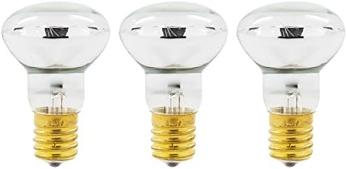 Goodbulb 25 watts Lava LAVA REFLECTOR - E17 Base - Lâmpadas de reposição da lâmpada de lava Lâmpadas de reposição - R39 Shape -Dimmable - 3 pacote