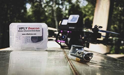 Vifly Beacon Auto-alimentado com bateria com o rastreador de alarme de drones perdidos para quadrs de DJI, quads e aviões FPV e aviões