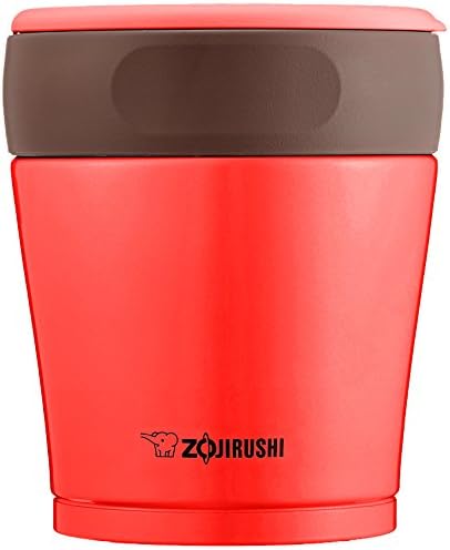 ZOJIRUSHI SW-GD26-PP PP em aço inoxidável Jarra de alimentos a vácuo, caixa de bento, retenção de calor, retenção de frio, boca larga, 9,2 fl oz, baga
