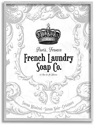 Stuell Industries French Laundry Soap Co Crown Canvas Wall Art, 16 x 20, multicoloria