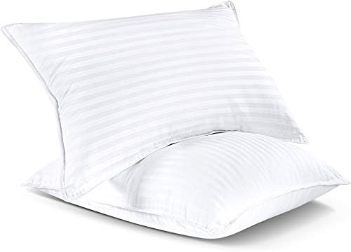 Utopia Bedding Bashols para dormir tamanho queen, conjunto de 2, qualidade do hotel refrescante, para as costas, estômago ou