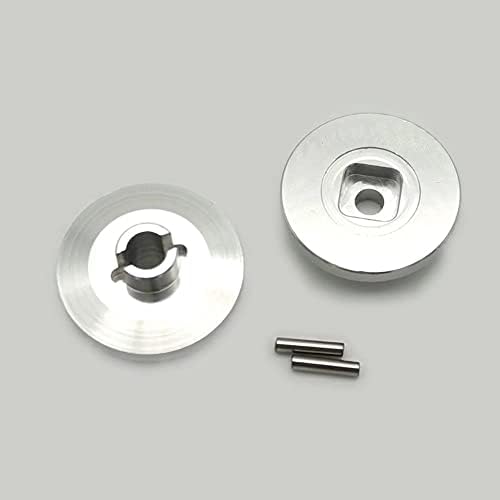 Super Gear Slipper Hardware com pinos para Losi Mini-T 2.0 Mini-B Los212015 Silver de alumínio