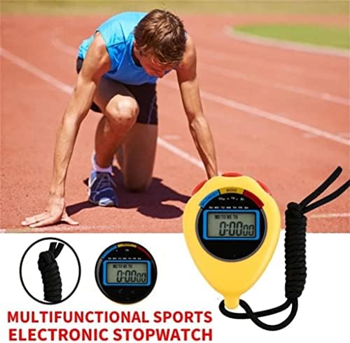 ZMDSY portátil portátil à prova d'água Digital LCD Stopwatch Cronógrafo Profissional Sports Training Timer