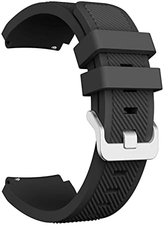 Fulnes 22mm Silicone tire para Garmin Venu 2/Vivoactive 4 Smart Watch Band Sports Sports para Garmin Vivoactive