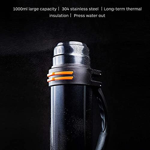 Térmica de aço inoxidável Twdyc grande capacidade de 1000 ml de caneca térmica garrafa de água portátil Esporte de vácuo