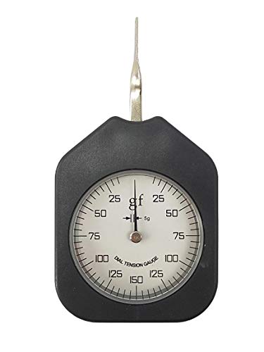 Iffyiqi Dial TensionMeter Medidor de tensão Medidor de tensão Ponteiro único METER ATG-150-1 Com tensão máxima Valor de medição 150g