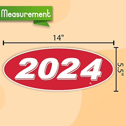 Tags versa 2020 2021 2022 2023 2024 Modelo oval Ano Ano de carros Adesivos de janela de carros com orgulho feitos nos EUA Versa Oval modelo Windshield Ano de Ano é vermelho e branco