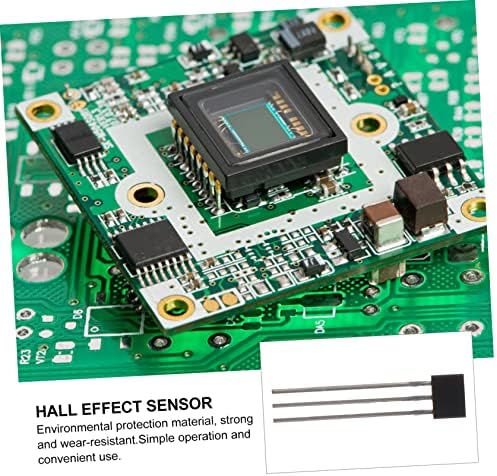 SOLustre 25pcs Sensor Sensor Controlador Linear Hall Sensor Metal Hall Sensor Efeito Sensor Eletrônico de Bicicleta Sensores