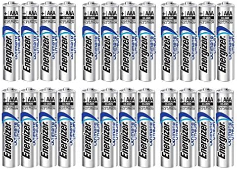 24 X AAA Energizer Ultimate Lithium Baterias