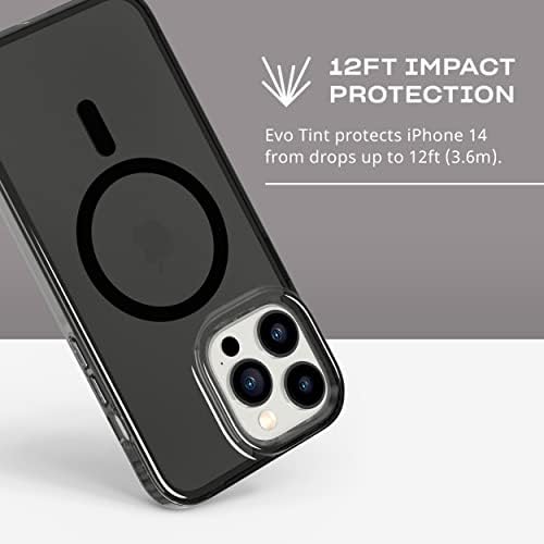 Tech21 iPhone 14 Pro Max Evo Tint Compatível com MagSafe®-Absorção de choque e capa de telefone colorida resistente a arranhões