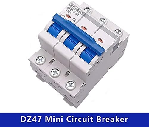 BELOF 1PCS Breaker 3 Pólo DIN 400V ~ Mini Caixa de Distribuição da Mini Chave de Ar