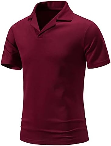 Camisa de golfe masculina manga curta cubana guayabera camisas