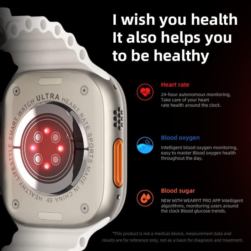 2023 JW8 MAX Ultra Smart Watch Series 8 49mm 2,05 Bluetooth Call NFC Fitness Bracelet Sport Iwo Smartwatch Men Women