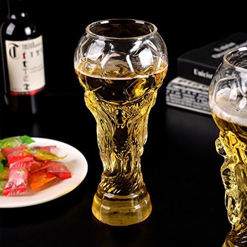 2022 Copa do mundo Copa de cerveja, novo Creative 450ml Hércules Caneca Caneca de Cerveja, Cristal Glass Wine Cup, suprimentos de bar de festa de cerveja, para assistir futebol