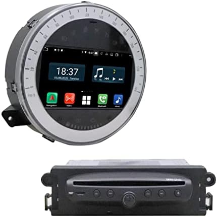 DLISTEN Android 10 carros estéreo DVD Player GPS Navigação Rádio Cabeça CarPlay Androidauto Para BMW Mini Cooper Hatchback