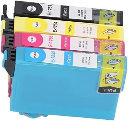 Fafeicy 4 color pp impressora cartuchos de tinta sem vazamento Substituição do cartucho de tinta T1251 T1252 T1253 T1254