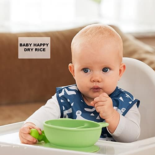 Placas de sucção synpos e tigelas para bebês Silicone de qualidade alimentar | BPA grátis | Crianças Auto -alimentação suprimentos