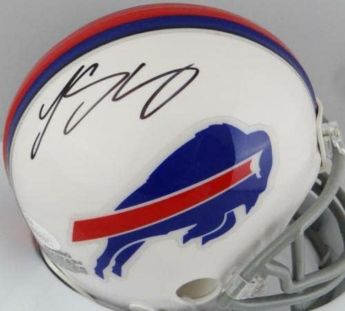 Lesean McCoy autografou Buffalo Bills Mini capacete -JSA W autenticado - Mini capacetes autografados da NFL