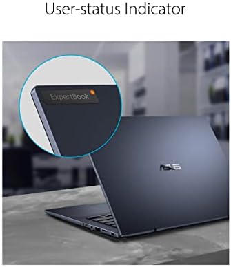 ASUS ExpertBook B5 Laptop de Flip Business Fin & Light, 14 ”FHD, Intel Core i7-1195G7, 1 TB SSD, RAM de 16 GB, bateria durante