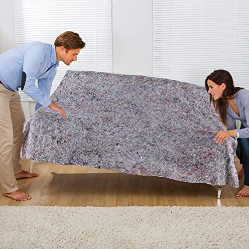 Nuogo 36 PCs movendo cobertores a granel 39 x 71 polegadas Têxteis almofadas de remessa para proteção de móveis, cobertores